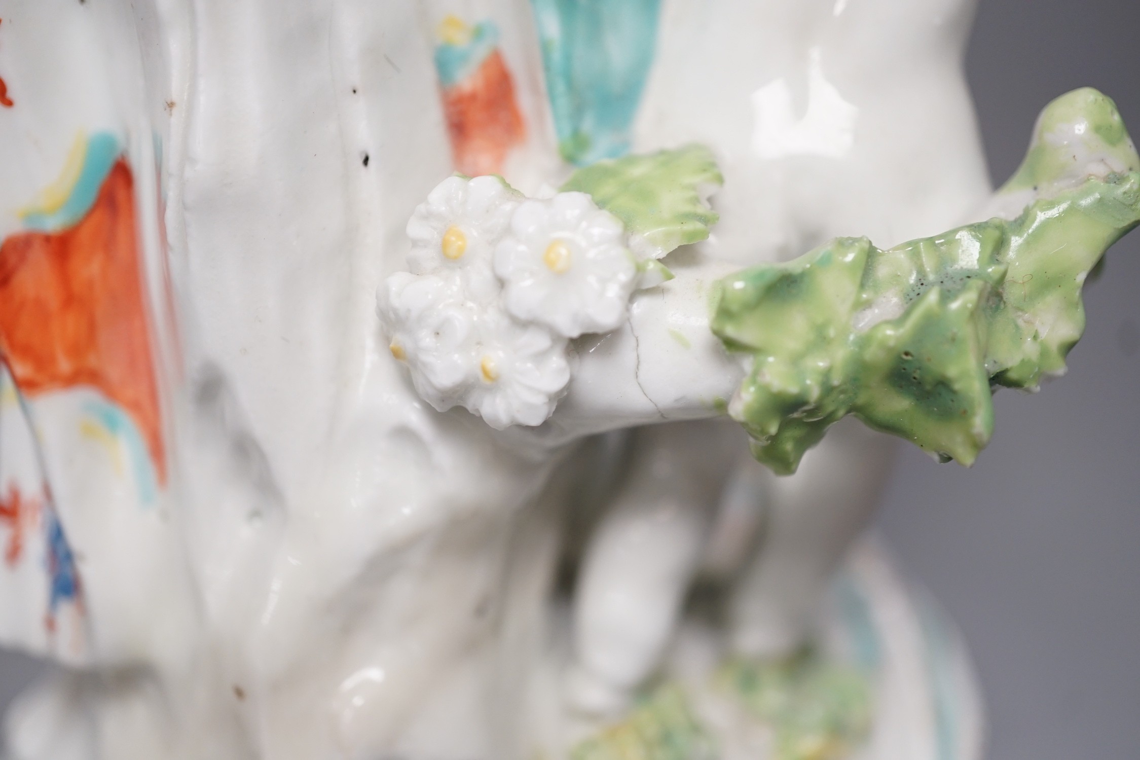A Derby group emblematic of Spring, c.1770, 23cm high